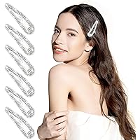 draw drawers　【Stone Hair Grip ：Silver】 Amazon.com : 2.4 Inch Rhinestone Hair Clips, 6PCS Silver Hair